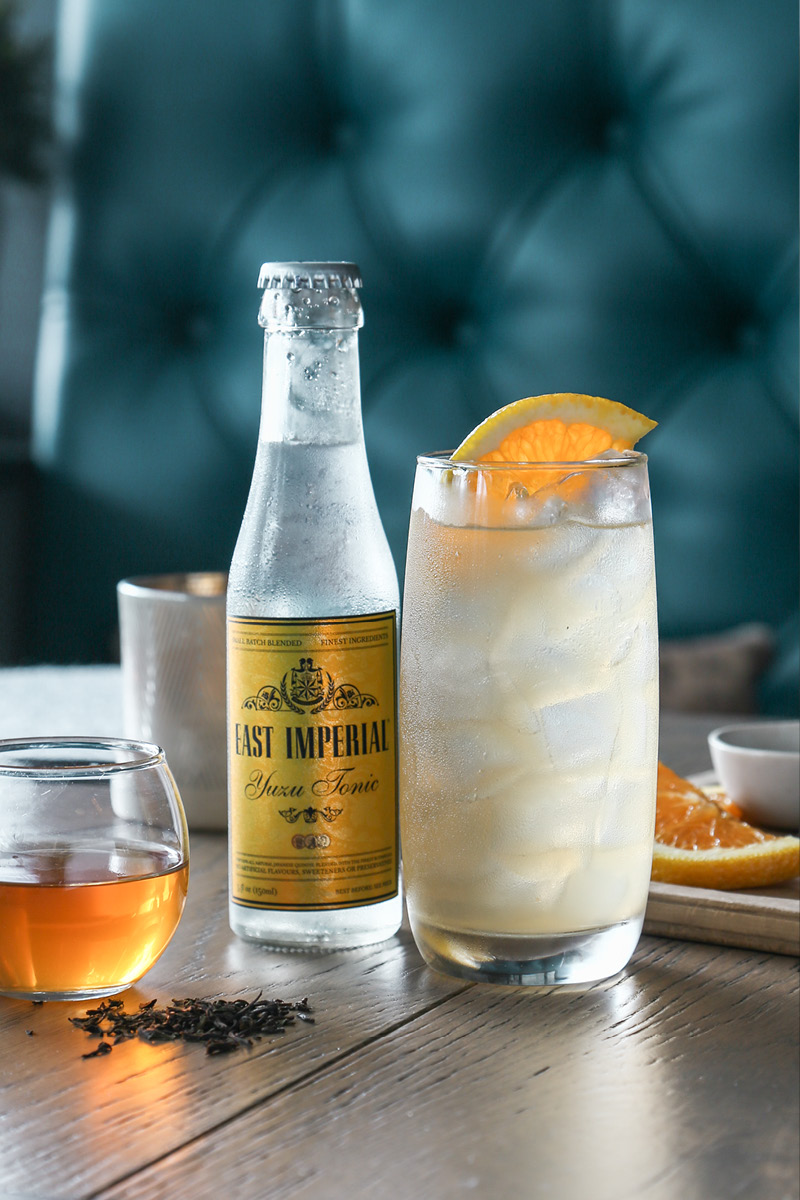 East Imperial tonic water editorial photography shot by Sheryl Burson for NZ Life 